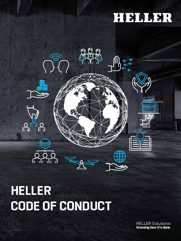 HELLER Code of Conduct alt text