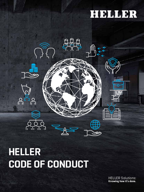 HELLER Code of Conduct alt text