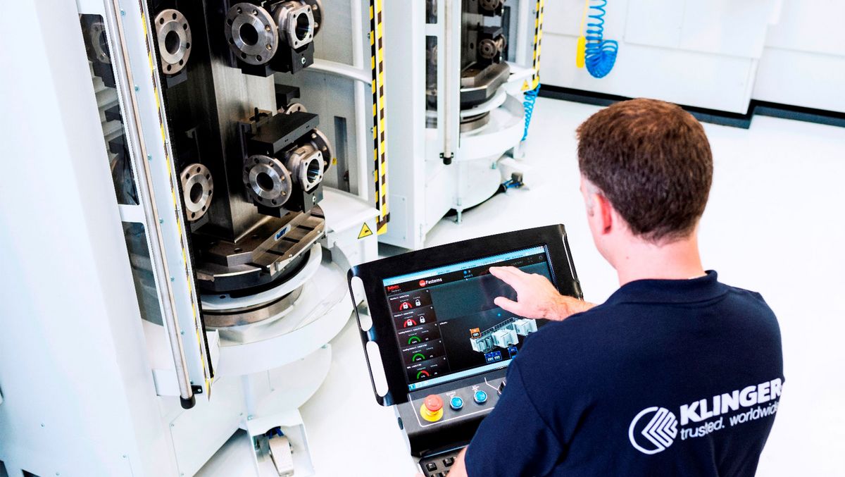 Klinger Fluid Control 采用的 HELLER 解决方案 Klinger Fluid Control 采用的 HELLER 解决方案