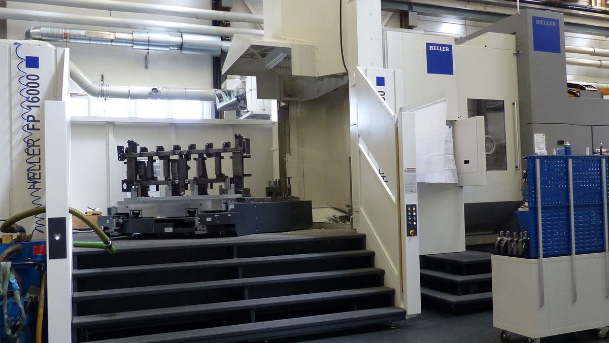 Ulmer Maschinenteile 采用的 HELLER 解决方案