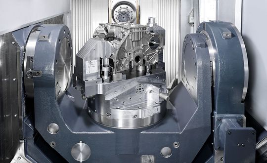 在HELLER MC 20上进行4/5轴加工