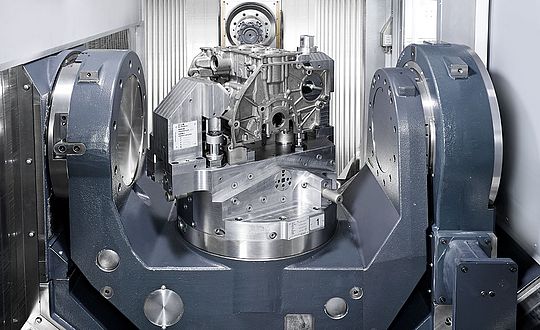 在HELLER MC 20上进行4/5轴加工