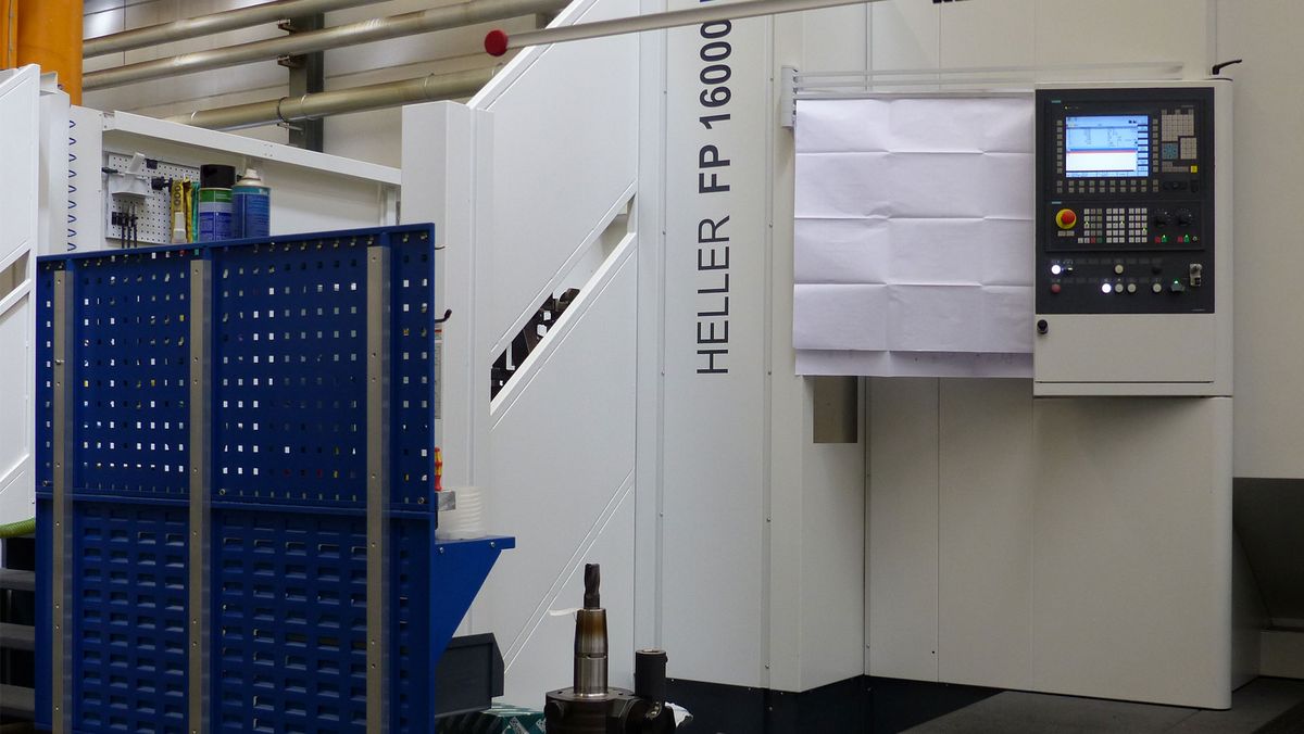 Ulmer Maschinenteile 采用的 HELLER 解决方案